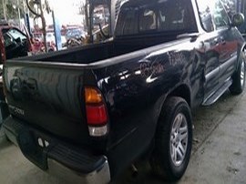 2003 TOYOTA TUNDRA BLACK, SR5, EXTD CAB, 3.4L, AT, 2WD.  Z24905